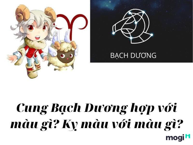 Màu sắc may mắn của Bạch Dương là các màu sặc sỡ