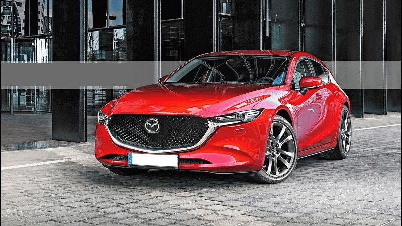 Mazda 3 màu đỏ