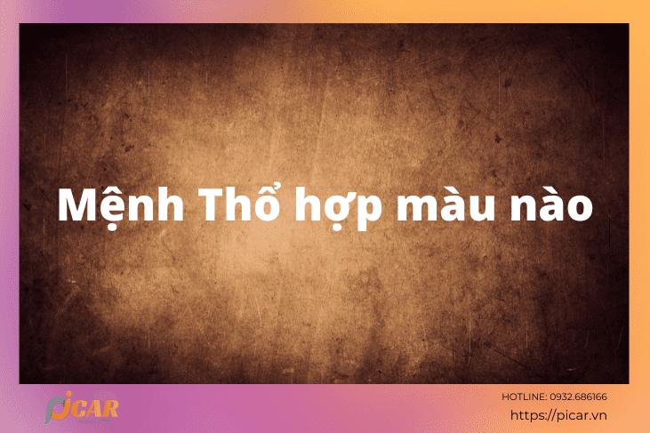 Mệnh Thổ hợp màu nào