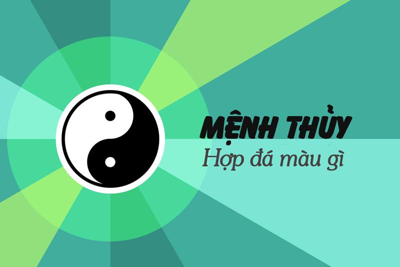 mệnh thủy hợp đá màu gì