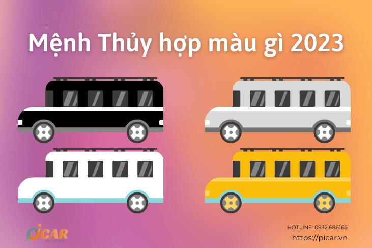 Mệnh Thủy hợp màu gì 2023