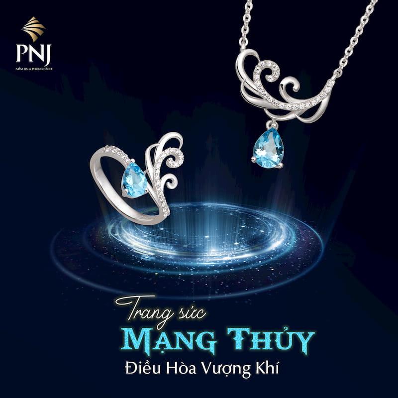 trang sức phong thủy cho người mệnh Thủy