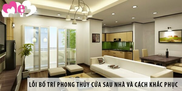 Phong thủy cửa sau nhà cách hóa giải giúp gia chủ bình an