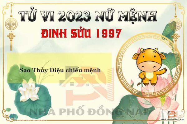 Xem Tử Vi Tuổi Đinh Sửu 1997 Năm 2023 Nữ Mạng