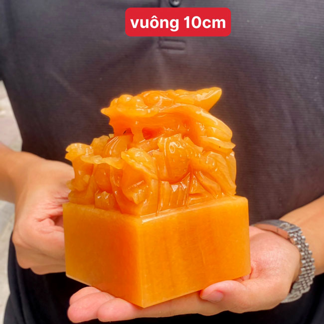 Ấn Rồng Ngọc Hoàng Long Đế 6cm ~ 10cm