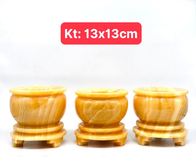 Bát Hương Ngọc Hoàng Long Nguyên Khối 1cm