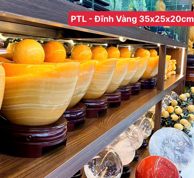 Phong Thủy Luân Đĩnh Tiền Ngọc Hoàng Long Nguyên Khối 25cm